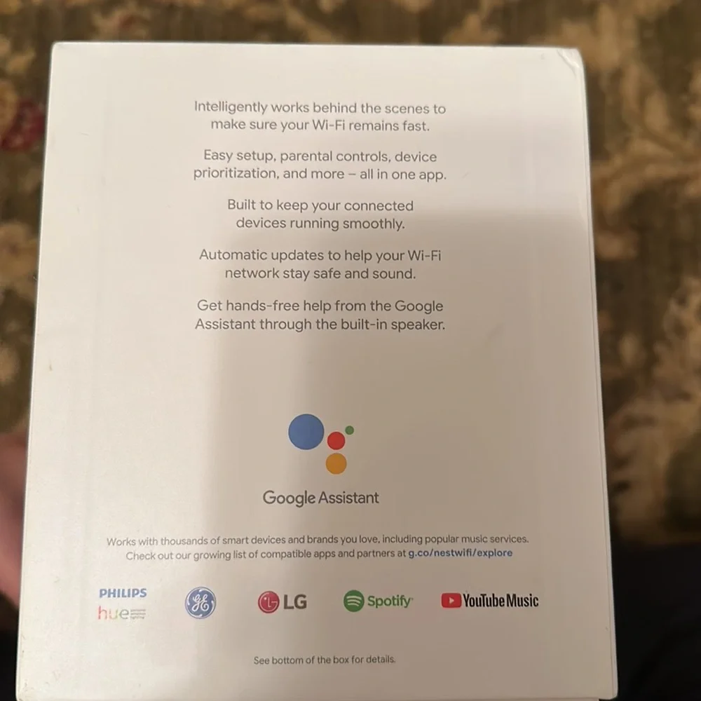 Google Nest Wifi- Router and 2 points